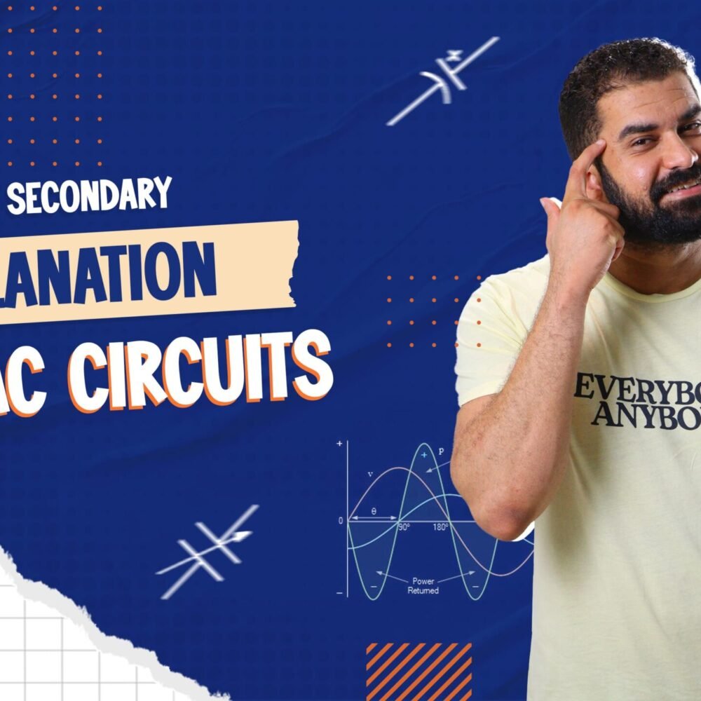 3rd Secondary Physics lesson 1 ( Chapter ( 4 -1 ) Ac Circuits ) Explanation 2nd term