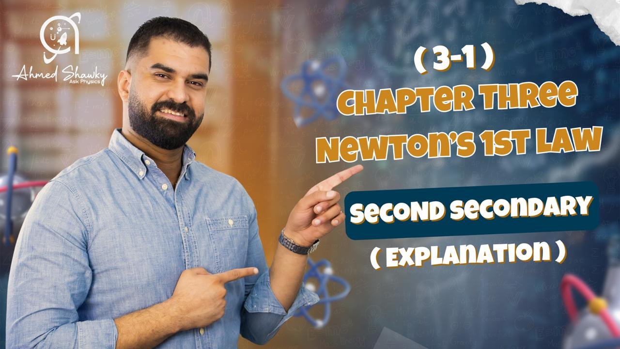 Second Secondary – Chapter Three Newton’s 1st law explanation