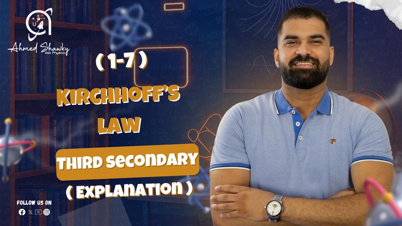 Third Secondary – Kirchhoff’s law (1-7) Explanation