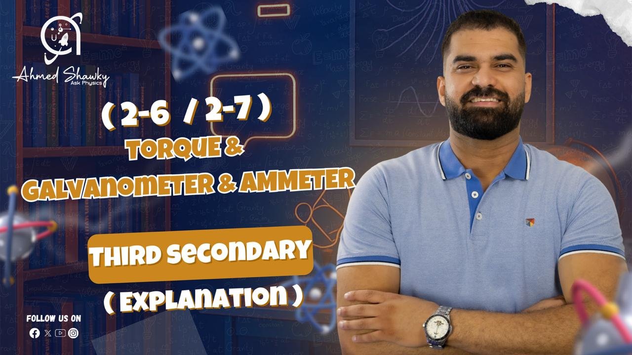 Third Secondary- (2-6/2-7) Torque and galvanometer and ammeter